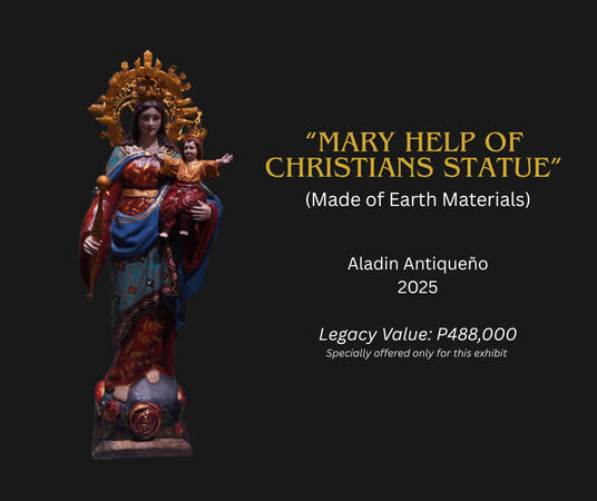 MARY HELP OF CHRISTIANS STATUE